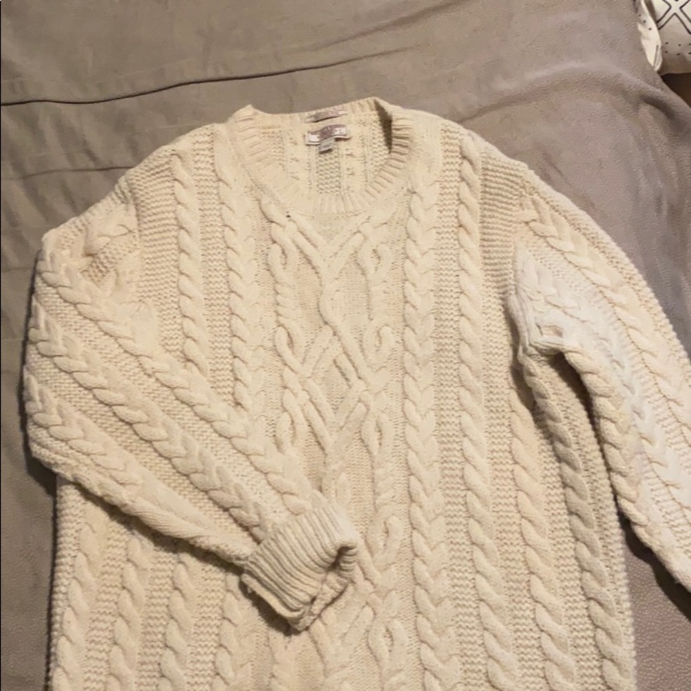 Shetland Wool oversized sweater